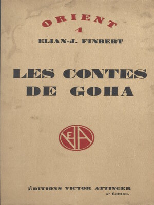 cover image of Les contes de Goha